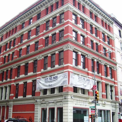 428 Broadway Photo courtesy of Wikimedia Commons SoHo NYC Cast Iron Architecture