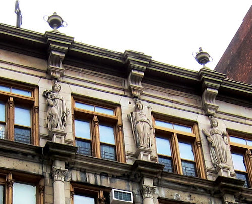 Caryatids on 542-544 Broadway