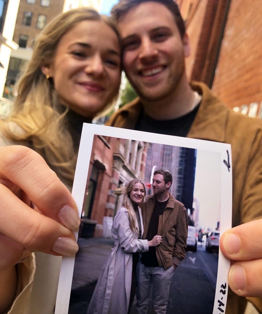 Polaroid Portrait Couple