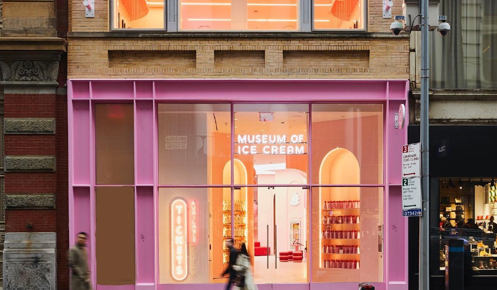 Photo of the Museum of Ice Cream in SoHo NYC