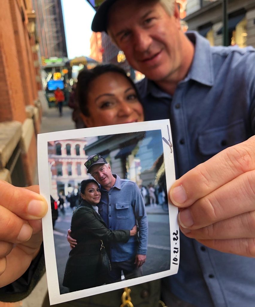 Polaroid Portrait Couple SoHo