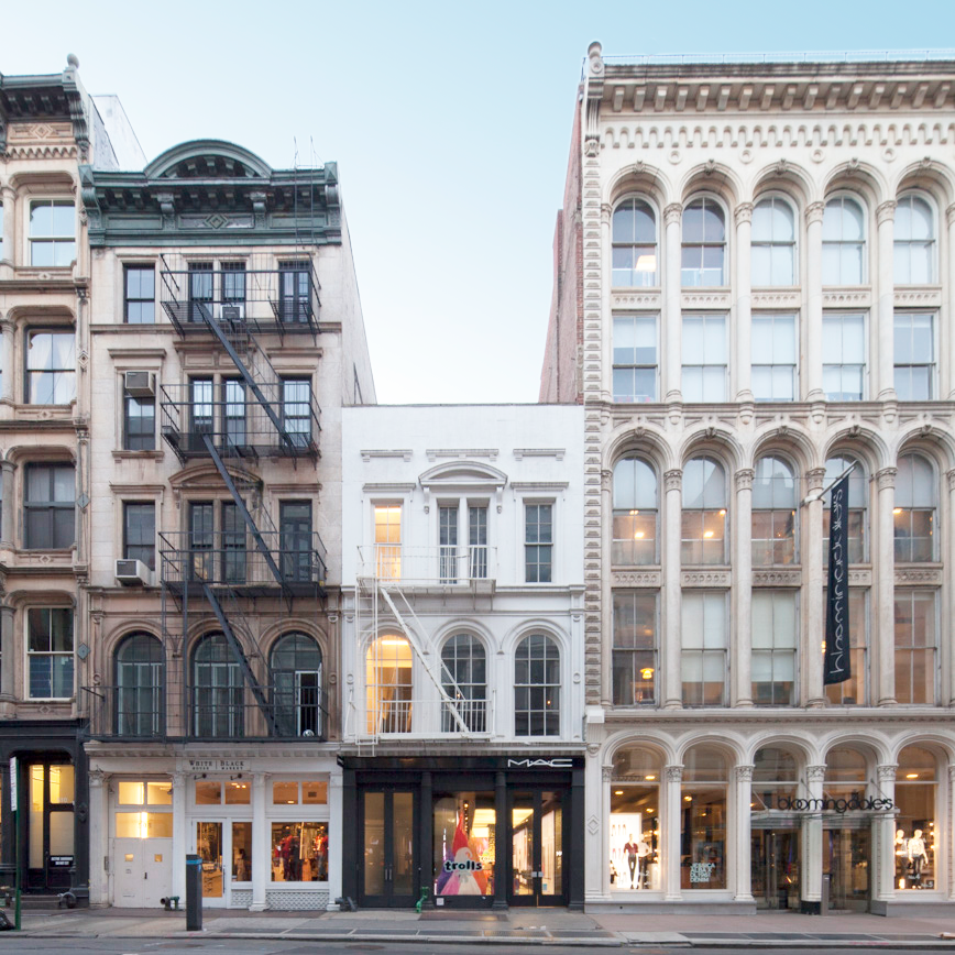 Row of Buildings on Broadway