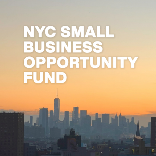 NYC Small Business Opportunity Fund SBS NYC