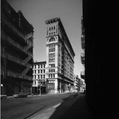 A Look Back at the Silk Exchange Building on SoHo Broadway