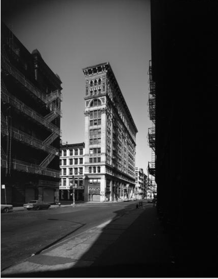 A Look Back at the Silk Exchange Building on SoHo Broadway